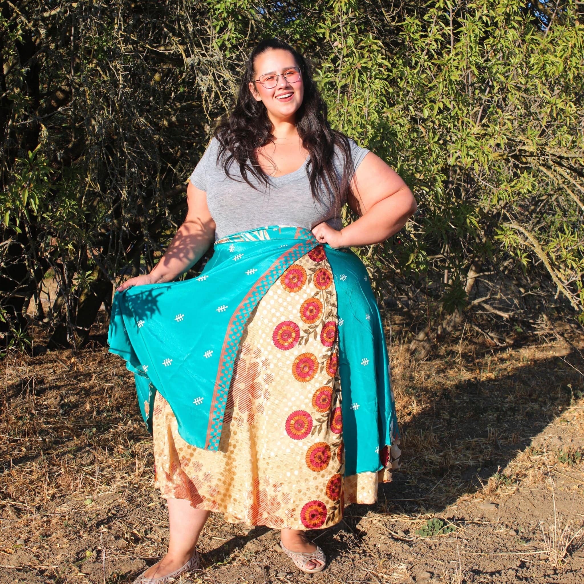 The Original Sari Wrap Skirt